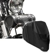 ,Set: Motorbike Tool roll Elgin 2,,4Ltr tool bag for Retrobikes blk Craftride with Cover XL Outdoor tarpaulin blk,