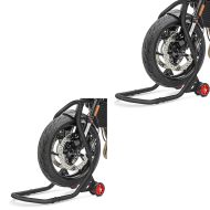 Set 2x Head Lift Stand Constands Falcone II 5 PIN Motorcycle Front Paddock Stand