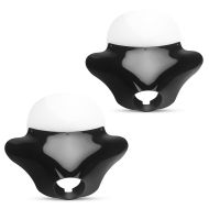 Set 2x Batwing Fairing for Cruiser Bobber Windshield Craftride KF