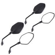 Set 2x Motorcycle mirror with E-mark Zaddox RSX3 rear view mirror black