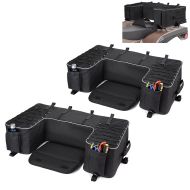 Set 2x ATV Cargo Bag Bagtecs QB5 Rear Tail Bag Top Box black