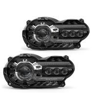 Set 2x LED Headlight compatible with BMW R 1200 GS 04-12 Headlamp ECE  Lumitecs QL7
