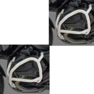 Set 2x Crash Bars compatible with BMW R 1300 GS 23-24 Engine Guard Motoguard SG35 silver