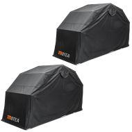 Set 2x Motorcycle Shelter Garage Tent Cover Universal Folding Shed Motoguard XXL MOTEA black