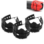 Set of 3 Exhaust heat shield / Silencer for Motocross + Enduro silicone black XDure