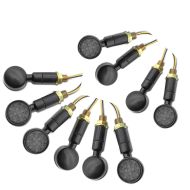 Set of 5 LED turn signals motorcycle Lumitecs RV299 with E-mark 2 pieces tinted black