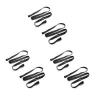 Set of 3 Motorcycle loop straps Set ConStands Tie down straps 4.92 ft black