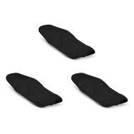 Set of 3 Seat Cover Tourtecs for Scooter waterproof in black