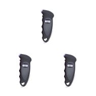 ,Set of 3 Tyre pressure gauge / tyre gauge / manometer digital Tourtecs RM1 3V / 10,,3 bar,