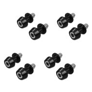 Set of 4 Motorcycle Bobbin Spools Motea Assen M10 x 1.5 black