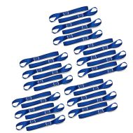 ,Set of 5 Lashing strap,, 6pcs mega pack blue,