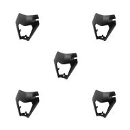 Set of 5 Headlight mask compatible with KTM EXC / EXC-F Enduro 2017-2021 Xdure PQ4 black