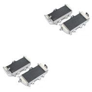 2x Water Cooler Radiator compatible with Yamaha YZ 125 05-19 left right (pair)