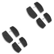 2x Set Floorboards for Cruisers Baggers Driver and Passenger Footpegs Craftride FB1