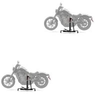 2x Central Stand compatible with Honda Rebel 1100 CMX 21-24 black Paddock Stand ConStands Power-Evo