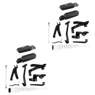 2x Forward control fits for Harley Davidson Softail Low Rider S 20-24 with footpegs Craftride VF4