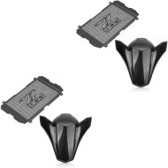 2x Set: Radiator Cover compatible with Kawasaki Z 900 17-120 lbs1 + Passenger Seat cowl
