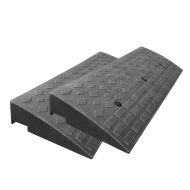 Set of 2 Curb ramp Vanit BR22 rubber ramp driveway 39.37 inch