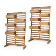 2x 3 tier plant bed Divit PB3 garden raised bed wood