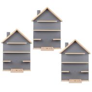 Set of 3 children's wall shelves fits for Tonies WT10 Divit Toniebox shelves