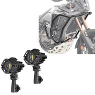 2x LED fog lights S22X + crash bars suitable for Yamaha Tenere 700 World Raid 22-24