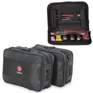 Vario case inner bags suitable for BMW R 1200 GS/Adventure 04-12 + tire repair kit with CO2 cartridge
