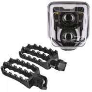 Footrests suitable for Husqvarna 701 Enduro 16-24 + LED headlight