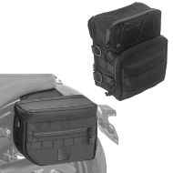 Saddlebags Club Style DC1 + handlebar bag Club Style DC2 black
