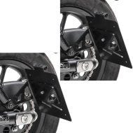 2x Side Mount license plate holder for Cruiser Retro Universal Craftride LH4