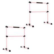 2x Ballet Barre Fitness Cranit BB1 Ballet Bar Freestanding