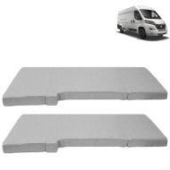 ,2x Folding mattress driver's cab VM7 suitable for Ducato,, Jumper,, Boxer folding mattress sleeping pad,