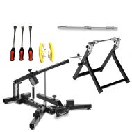 ,Tire changer set with balancing stand,, mounting tool,, adapter/balancing adapter ConStands black suitable for scooters/pit bikes ConStands AA6 0.59 inch,