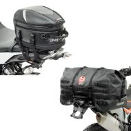 Set: Hecktasche SX70 70Ltr wasserdicht in schwarz + Hecktasche für Beifahrersitz Avus 18-22 Liter_1