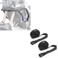 Set: Verkleidungsschutzbügel für Yamaha Tenere 700 19-21 + Spanngurt Set Zurrgurte 150cm 2 Stück in schwarz_1