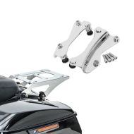 Set: Gepäckträger TP für Harley Touring Modelle 14-20 + 4-Punkt-Montagekit für Harley Touring 14-20 chrom_1