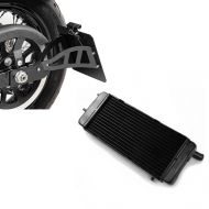 Set: Seitlicher Kennzeichenhalter für Honda Shadow VT 600 C 88-00 + Wasserkühler für Honda Shadow VT 600 C 88-00 Radiator Kühler_1