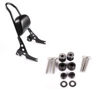 Set: Sissybar Harley Street 750 / 500 15-20 Fast Rider-M schwarz + Docking Kit für Harley Davidson Street 750_1