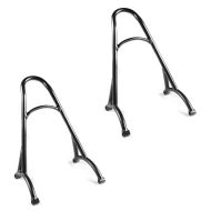 2x Sissy Bar fits for Harley Davidson Sportster Craftride 04-20 black Set Discount