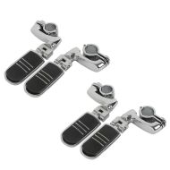 2x Crash Bar Highway Footpegs 1.26 inch Craftride CF9S Discount Set