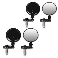 2x Handlebar end mirror (4 pieces) Motorcycle Craftride DK3345
