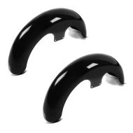 2x Front-Fender 21" Wrap für Harley Street Glide/ Special schwarz Craftride Spar-Set_1