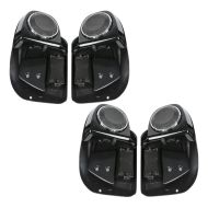2x Lower vented Leg Fairing fits for Harley Davidson Street Glide Special 15-20 Craftride with speakers black Set Discount