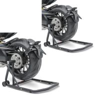 2x Single swing arm paddock stand compatible with Honda CB 1000 R 08-16 Single-Classic black-matt Discount Set
