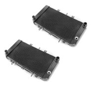 2x Radiator compatible with Kawasaki Z 750 04-06 Water Cooler Engine Cooling Discount Set