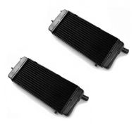2x Wasserkühler für Honda Shadow VT 600 C 88-00 Radiator Kühler Spar-Set_1