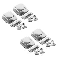 2x Verschluss und Scharniere Set Topcase Craftride für HD Tour Pak 88-13 in chrom Spar-Set_1