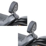 2x Fahrer Sissybar für Harley Davidson Softail Street Bob 18-20 Fahrer Rückenlehne Craftride Spar-Set_1