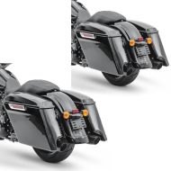 2x Seitenkoffer Stretched für Harley Davidson CVO Road Glide 18-19 Craftride Spar-Set_1