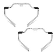 2x Sturzbügel Mustache für Harley Fat Boy 114 18-21 chrome 32mm Craftride Spar-Set_1