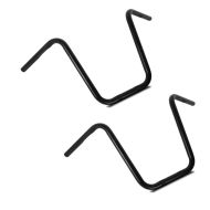 ,2x Handlebar Ape Hanger Slim 14" fits for Honda,, fits for Kawasaki,, Suzuki,, fits for Yamaha black Craftride Set Discount,